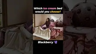 Choose Your Refreshing Ice Cream Bed! ✨ #asmr #oddlysatisfying #relaxing #sleepsounds #bed