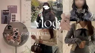 【vlog】SHEINで小物.アウター.バッグなどなど15点購入♥️ | 約2ヶ月ぶりの美容院💇🏻‍♀️初めてのモール人形作り！♡