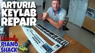 Arturia KeyLab Demo & Review 03 - Broken key and busted USB, can we fix it?