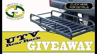 Great Day Rear Cargo Rack Giveaway