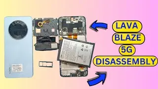 LAVA BLAZE 2 (5G) TEARDOWN | How To Remove Back Panel Lava Blaze 2 |