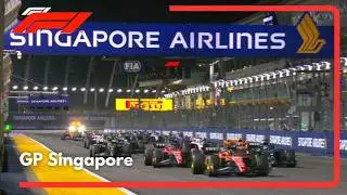 Desastre en Singapur - Trompo y contra el muro V6 | F1 23 Modo Carrera 100% | Carlos Sainz