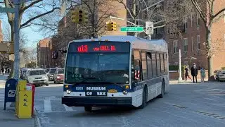 MTA NYCT: Jamaica and Queens village depot Nova LFSs on Casey Stengel depot routes.