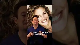 Unveiling the Secrets Behind Julia Roberts' Iconic Smile! 😁 #SmileGoals #juliaroberts #shorts
