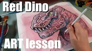 The BEST Way to Create a REALISTIC Dinosaur Head in Just 60 Minutes
