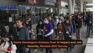 Game Developers Anxious Over AI Impact and Job Security, Reveals GDC Survey