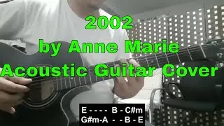 2002 Anne Marie - Chords Guitar Cover