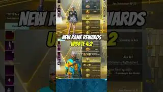 NEW CLASSIC RANKING REWARDS IN 4.2 UPDATE #pubgmobile #shortsfeed #shorts