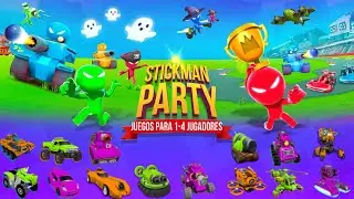 Stickman Party 1234 New UPDATE 2022 Gameplay MINIGAMES ( android / ios )