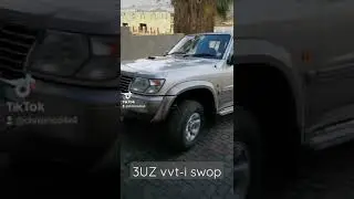 Nissan patrol 3UZ vvt-i lexus engine conversion
