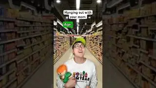Hanging Out with Your Mom Be Like #funny #shorts