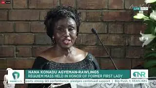 Ghana Honors Nana Konadu Agyeman-Rawlings with Solemn Requiem Mass