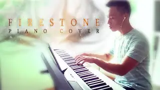 Kygo ft. Conrad Sewell - Firestone (piano cover by Ducci, lyrics)