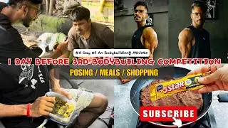 Final Day Prep 💪 | Bodybuilding Competition Vlog | Peak Week 2025 #fitness #gym #competition #vlog