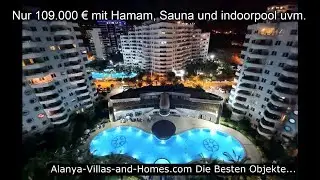 Zieh nach Alanya für immer! 3-Zimmer-Wohnung in top-anlage mit indoor pool und Tenniscourt...