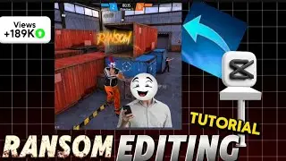 🔥 Ransom Editing Tutorial | Free Fire Max X Naruto Game | Beat Sync Edit | CapCut  Tutorial 2025
