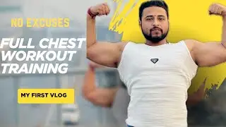 Full chest workout at gym 💪💪 no excuses only just discipline 😡💪