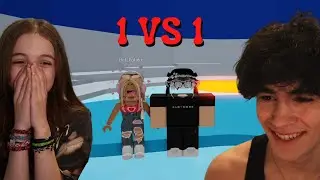 BROTHER VS SISTER RACE in Tower of Hell!