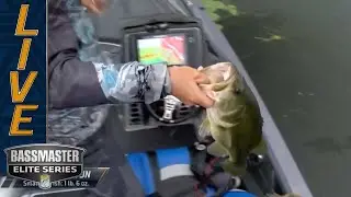 MISS RIVER: Chris Johnston lands biggest fish of the day on a frog