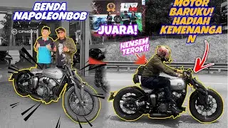 #1044 AMBIL MOTOR BARU! MOTOR KEMENANGAN SAYA! NAPOLEON BOB 250