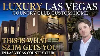 Modern Luxury Tour: Brand New 2025 Custom Home in Las Vegas Country Club