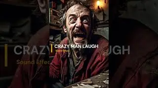 CRAZY MAN LAUGH Sound Effect | Evil Maniacal Laughter | Free Sound
