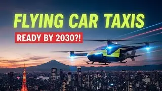 Japan&rsquo;s Flying Car Taxis: Ready for Takeoff by 2030?!