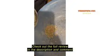Review CGOLDENWALL Manual Grain Mill Stainless Steel Grinder Hand-Operated Coffee Grinder with Finen