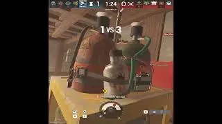 INSANE AZAMI CLUTCH 💥 | 3 Kills + Round Win | Rainbow Six Siege
