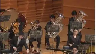 Will Sanders conducting Ballet Sacra of David R. Holsinger in Tokyo