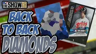BACK TO BACK DIAMOND PULLS! | MLB The Show 18 Pack Opening | Diamond Dynasty