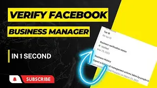 Tutorial Cara Verifikasi Business Manager Facebook Dengan Cepat Instant Verified (New Method)