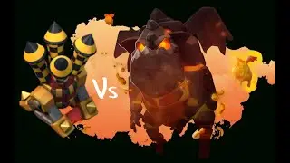 Air defense vs lava hound|195 Air defense vs 100 lava hound | clash of clans (01)