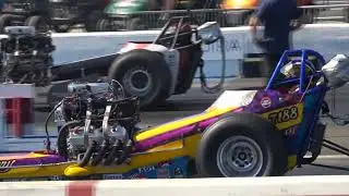 Top Fuel Eliminator final qualifying-Wally Parks Nostalgia Nationals Famoso