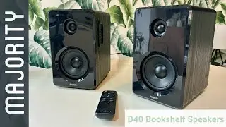 MAJORITY D40 Bluetooth Bookshelf Speakers - The Ultimate Audio Experience