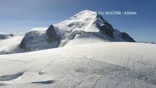 FIRST SKI BASE JUMP OFF AIGUILLE DU GO&Ucirc;TER