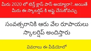 AP Scholarship online apply | AP Intermediate scholarship 2020 | AP Scholarship 2020 |  Scholarship
