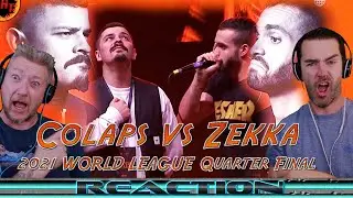 Colaps vs Zekka - BEATBOX Reaction 2021 WORLD LEAGUE Quarter Final