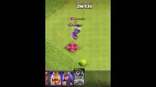 Party Queen vs Gladiator Champion #shorts #youtubeshorts #coc #cocshorts #clashofclans #viral