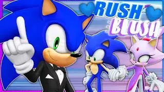 SONAZE DATING SIM?! | Sonic Plays Rush & Blush!