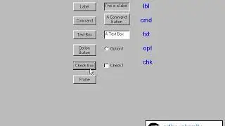 Learn Visual Basic 6 Part10: Naming Rules and conventions for controls