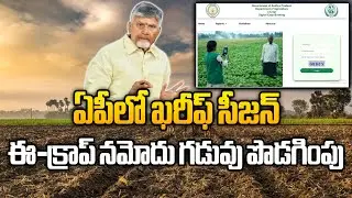 ఏపీలో ఖరీఫ్&zwnj; సీజన్&zwnj; ఈ-క్రాప్&zwnj; నమోదు గడువు పొడగింపు | AP E Crop Booking Registration Last Date