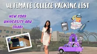 WHAT TO PACK FOR UNIVERSITY 2025: ULTIMATE PACKING LIST FOR FRESHMEN NEW YORK UNIVERSITY ABU DHABI