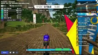 MyWhoosh - Custom workout on Amazonia - Base + Tempo training S2026_W11_04