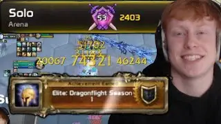 2400 Elite Solo Shuffle SoloQ │ Windwalker Monk DragonFlight