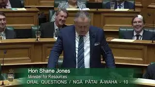Shane Jones: We will unlock mineral strength & potential - no fanatical green creed will deter us.
