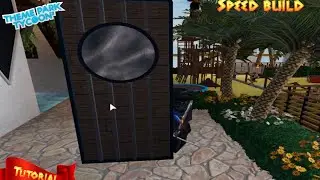 Creating a *UNIQUE* PIRATE THEMED DOOR in tpt2 (speed build) #themeparktycoon2  #tpt2