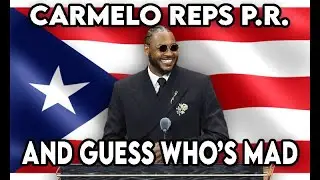 ADOS/FBA losers attack Carmelo Anthony for honoring his father in HF speech #melo #fba #ados