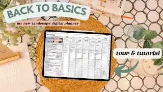 NEW Digital Planner | Landscape Basics Digital Planner ✨✍️