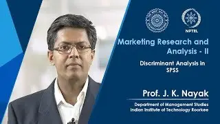 50. Discriminant Analysis in SPSS